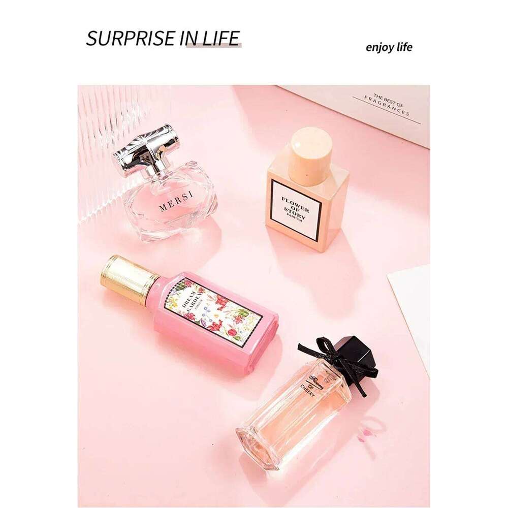 Gift Box 110ml Four Piece Set Women Fragrance Perfume Balminess Pheromone Eau De Parfum Floral Scent Toilette X250720