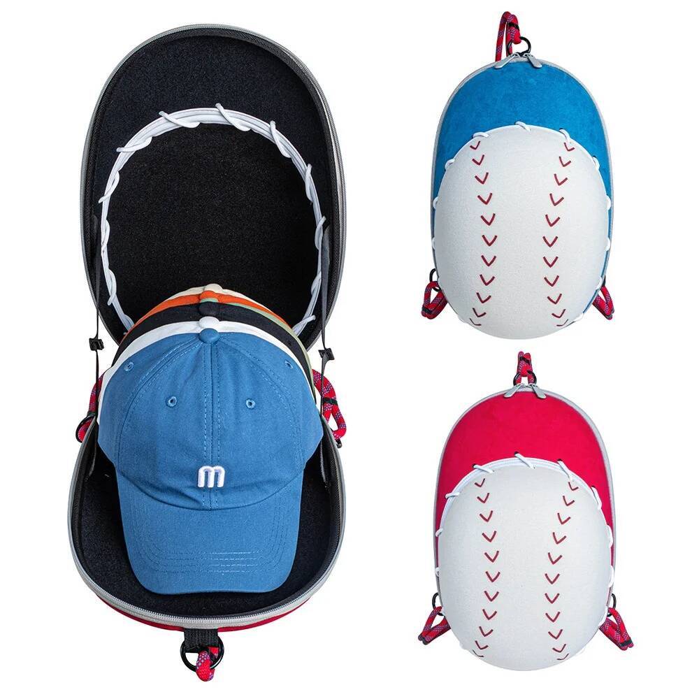 Travel Portable Container Carrier Zipper Closure Hat Case For Baseball Caps Outdoor Home Storage Traveling high-quality
