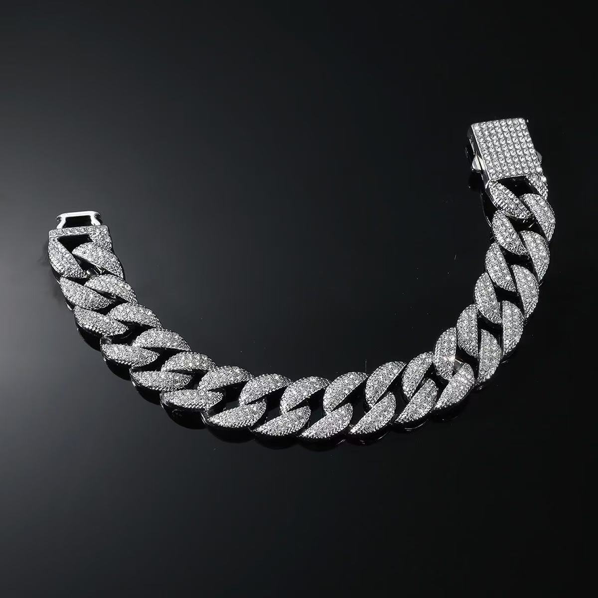 Men's Statement Jewelry: Elegant VVS Quality Moissanite Chains Available in Various Sizes - Chic Accessory Essentials!