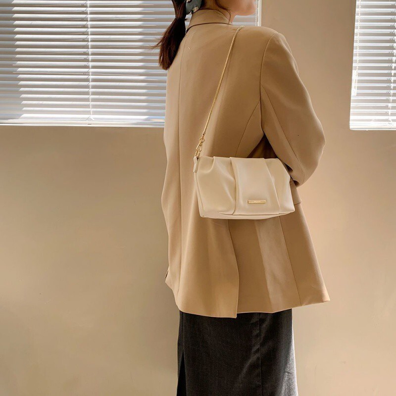 2025 Summer new women's women's crossbody bag, women's new niche design chain dumpling bag, women's shoulder bag, retro style new 