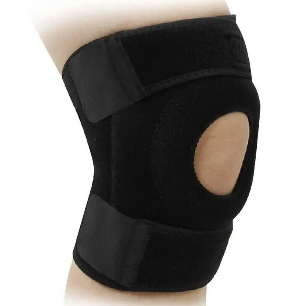 Knee Brace Pain Relief Support with Side Stabilizers Adjustable Buckle Joint Arthritis For Men Women 250708