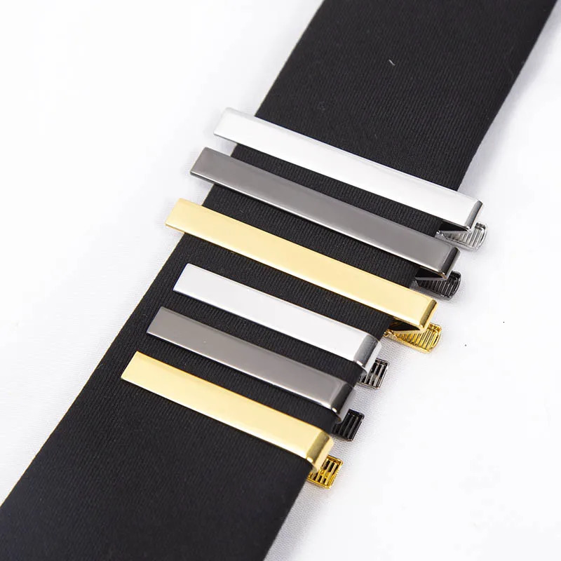 Tie Clips for Mens Metal Necktie Bar Dress Shirts Pin Wedding Ceremony Silver Color Clip Man Accessories 250715