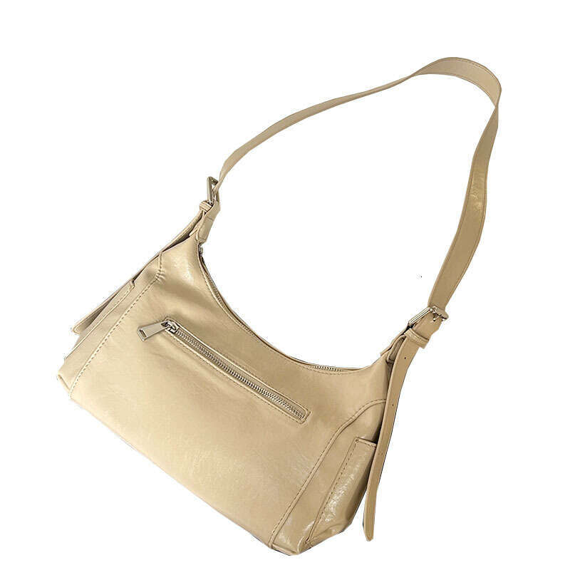 Underarm for Women Korean Version Niche Design 2025 New Autumn Winter Fashion Versatile Double Pocket Single Shoulder Bag