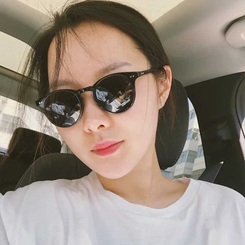 Gregory Peck Sunglasses Women Acetate Small Size Round Polarized Vintage Driving Glasses Designer Men Sunglasses OV5256 Y250719