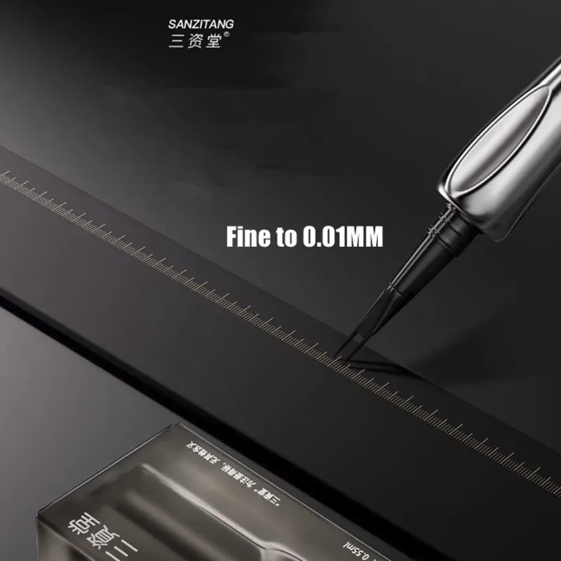 Sanzitang 2 Forks Liquid Eyebrow Pen Lower Eyelash Eyeliner Aegyo-sal Hair Line Pencil Waterproof Natural Wild Brows Eyes Beauty 250712