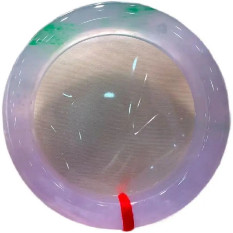 Send Certificate 100% Grade A Jadeite Myanmar Purple Jade Round Bangle Women Fine Healing Jewelry Burma Certified Jades Bangles 250716