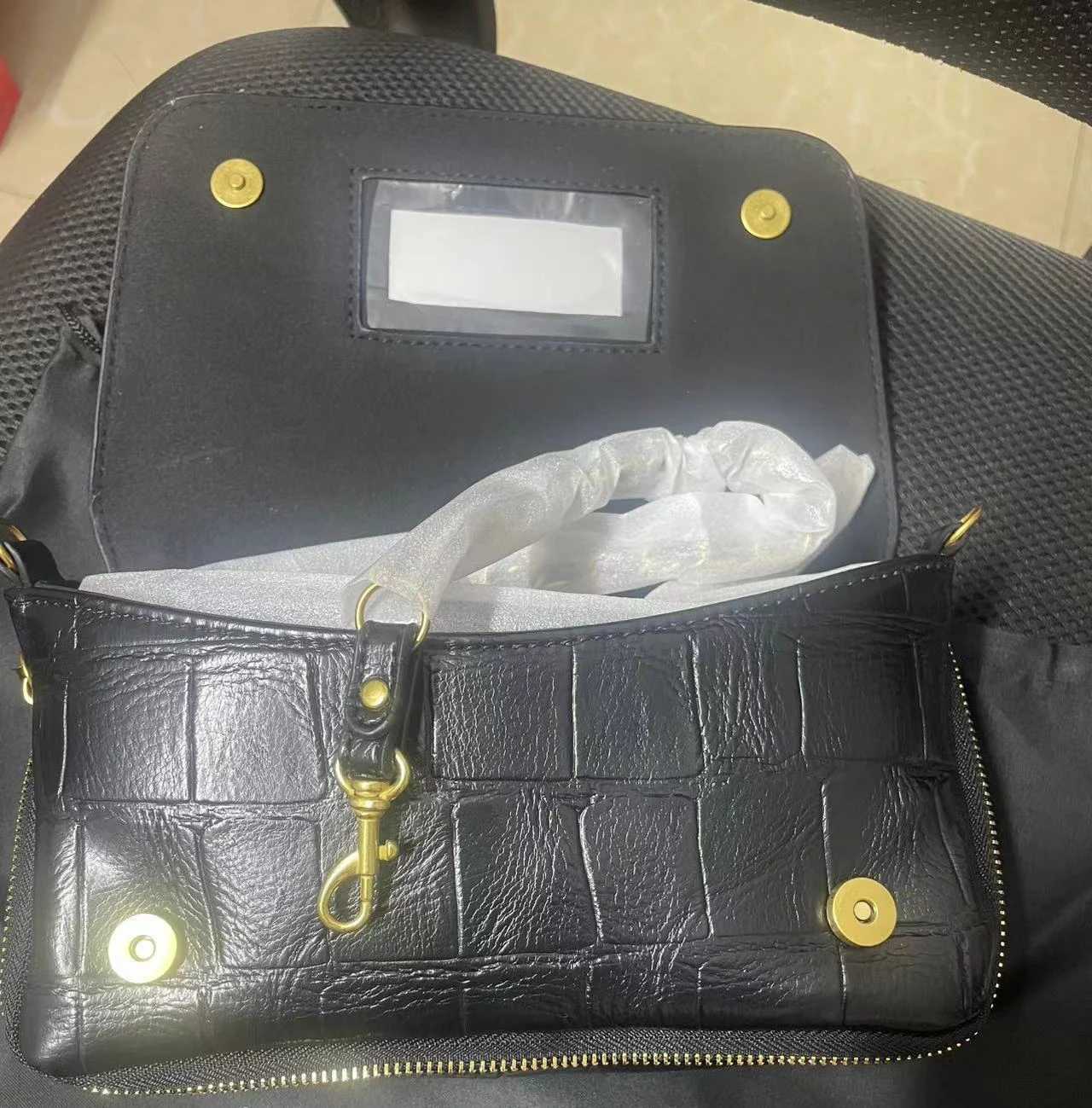 Cross Bag New Womens Shoulder Bag Removable Belt Braided Closed With Magnetic Flaps Y250719