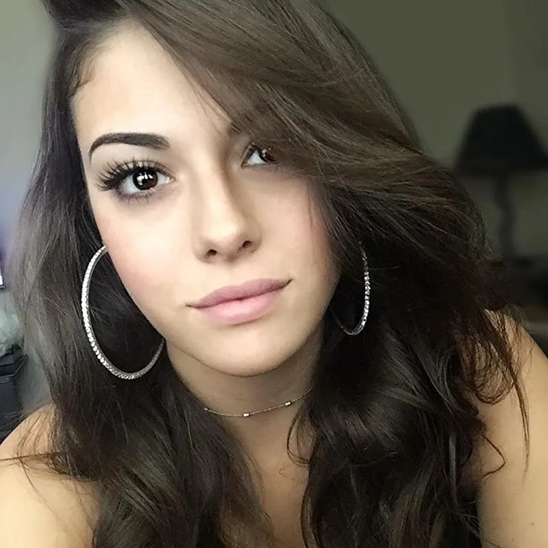 30-80mm Big Hoop Earrings For Women Girls Circle Crystal Rhinestone Earrings Black Gold Silver Color Round Earings Party Gift 250715