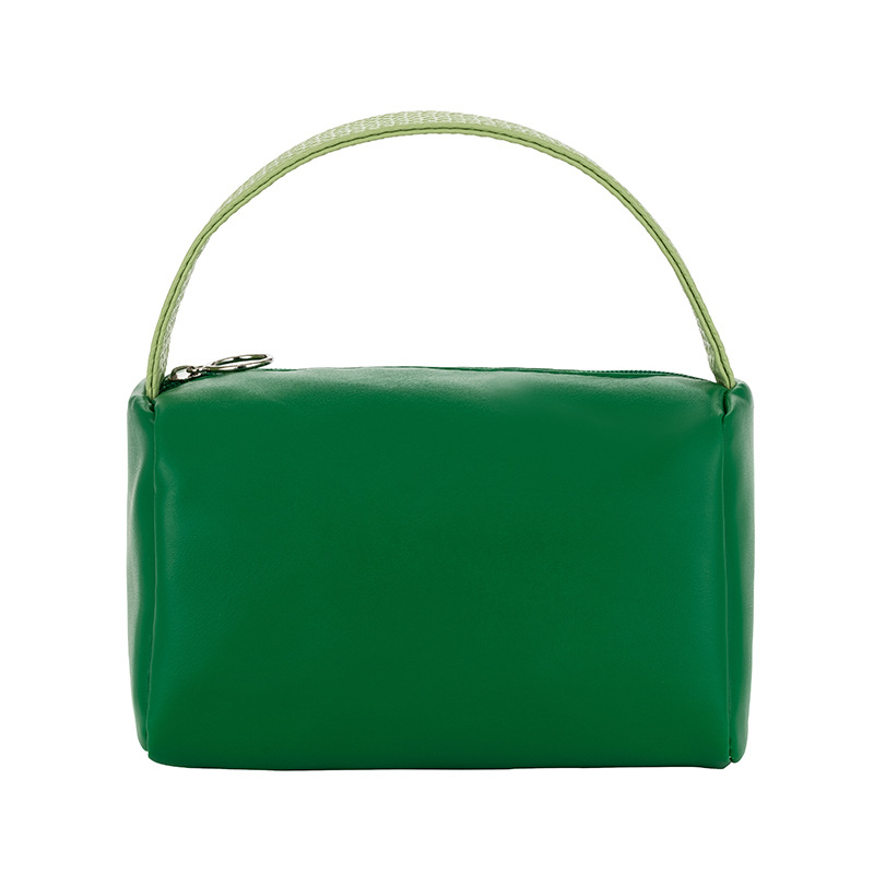 SS30 Gift bag storage leather large capacity Korean cosmetics travel wash hand storage bag waterproof