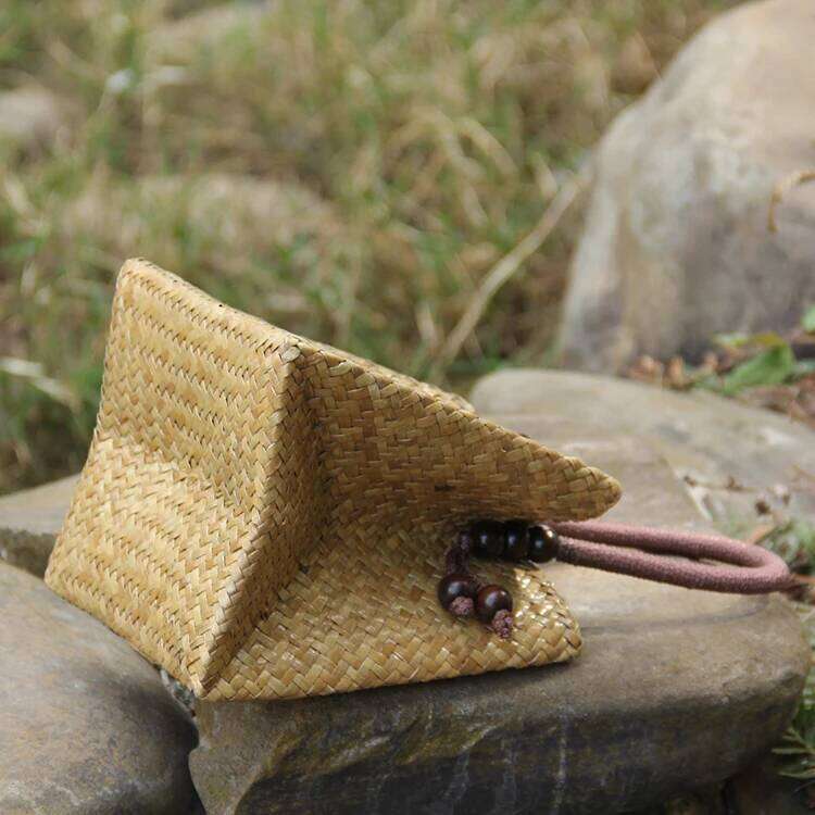 New fashion Designer Luxury Small ShoppingLeisure Travel Beach Bag Rattan Staw Beaach Woven Handbag