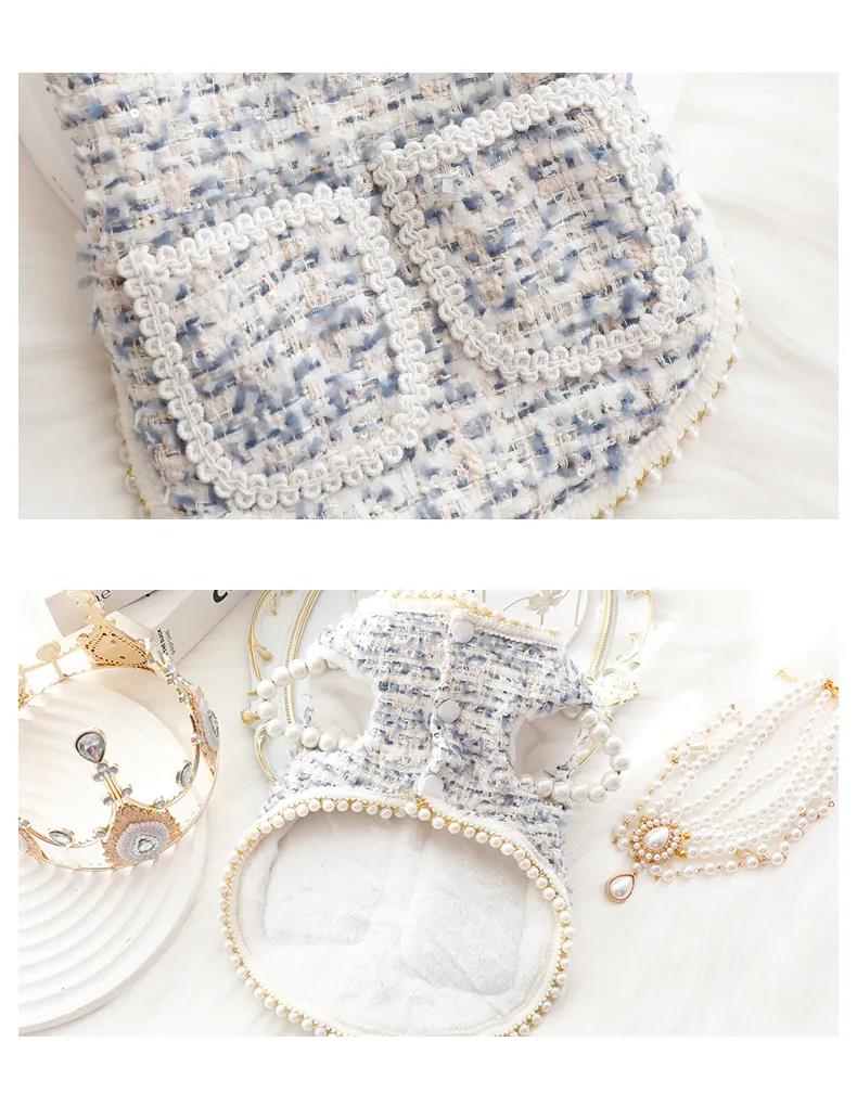 free shipping Princess Dog costume dress Cute pet Small dog clothing H260129