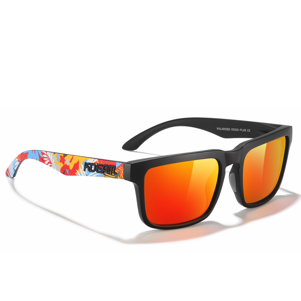 Designer Sunglasses For Women Men KD332 Plus Size Polarized Square Frame Sunglasses High-end Outdoor Sunglasses 332PLUS