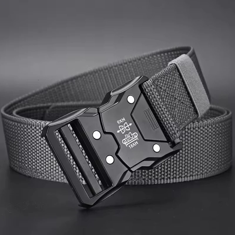 Tactical Waist Belt Multi Function Durable Automatic Buckle Perfect for Outdoor Adventures Unisex Accessories Men Women 250716
