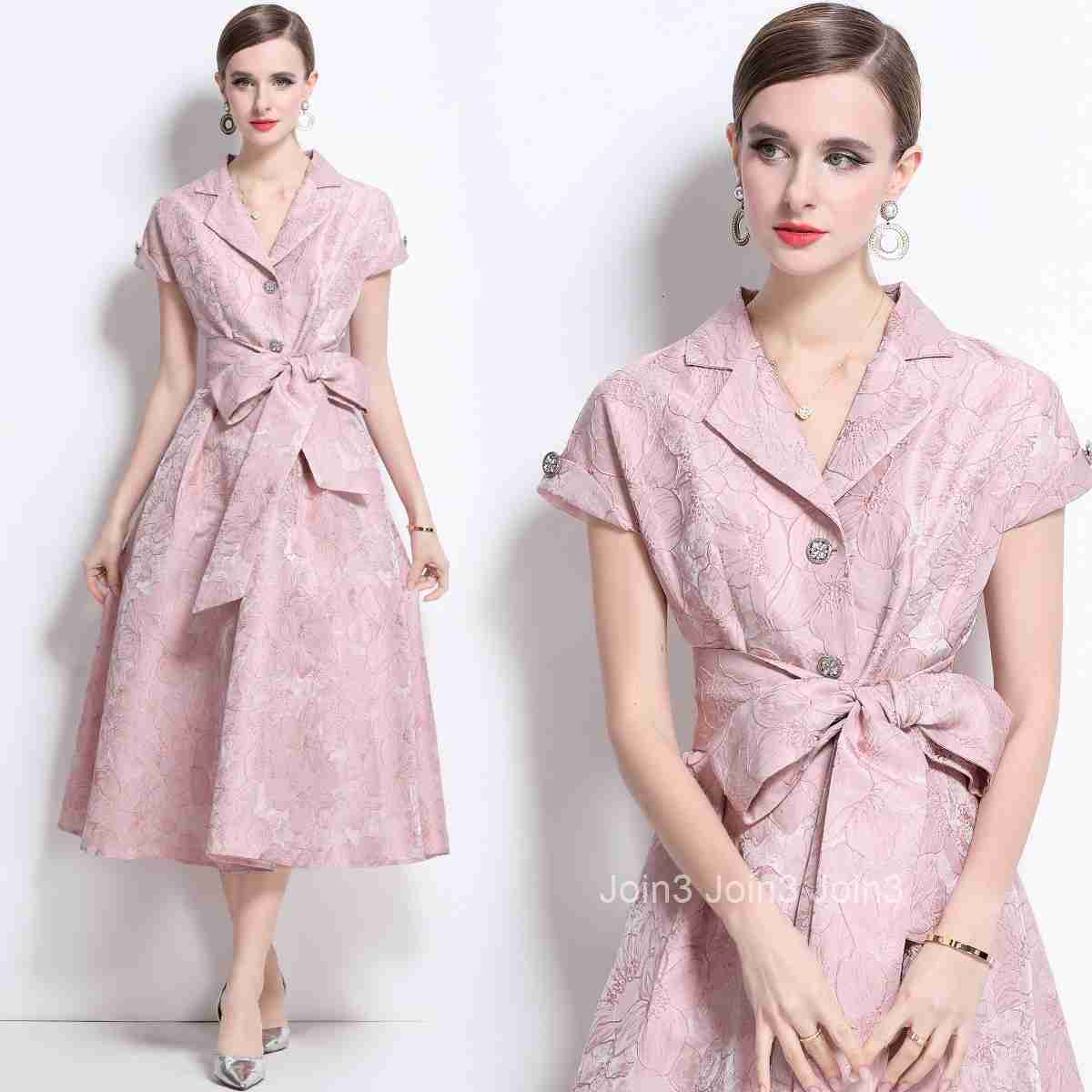 1689 Spring Summer Jacquard Long Elegant Party Dress Long Skirt Temperament Socialite Dress