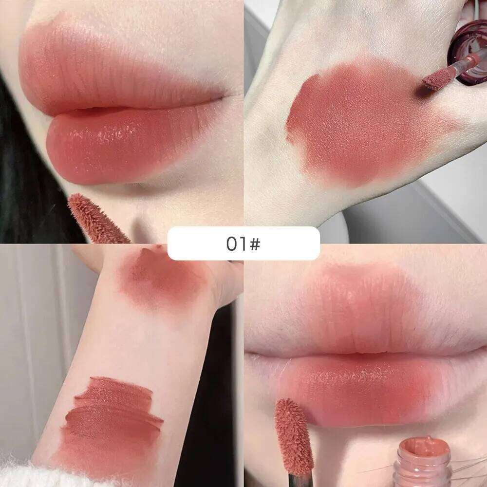 Artistic Soft Mist Mousse Lip Glaze Veet Matte Holding Makeup Not Easy to Sticky Cosmetics Lipstick X250720