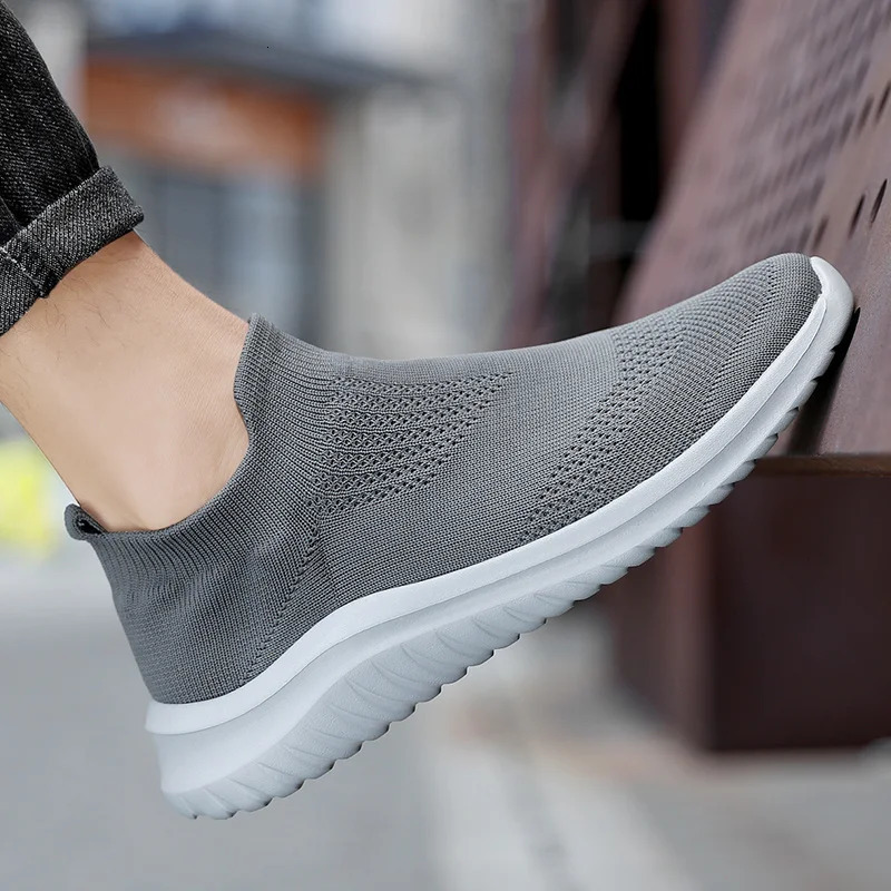 Mens Casual Sneakers Comfortable Socks Walking Shoes 2025 Spring Comfortable Mens Casual Shoes Light Sneakers Men Shoes 250716