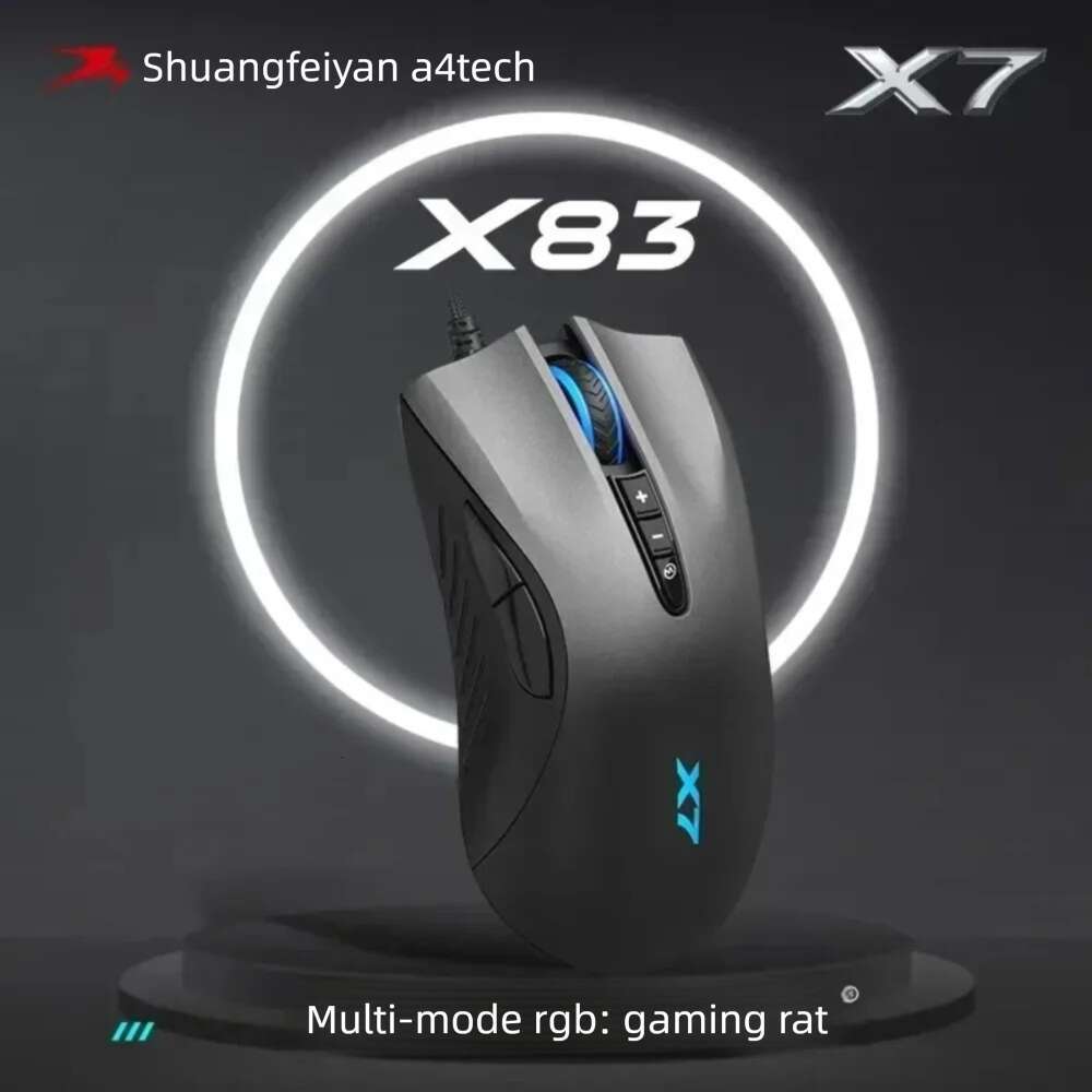 Bloody X7 low-latency ergonomic wired mouse 4000DPI pc game accessories FPS laptop player