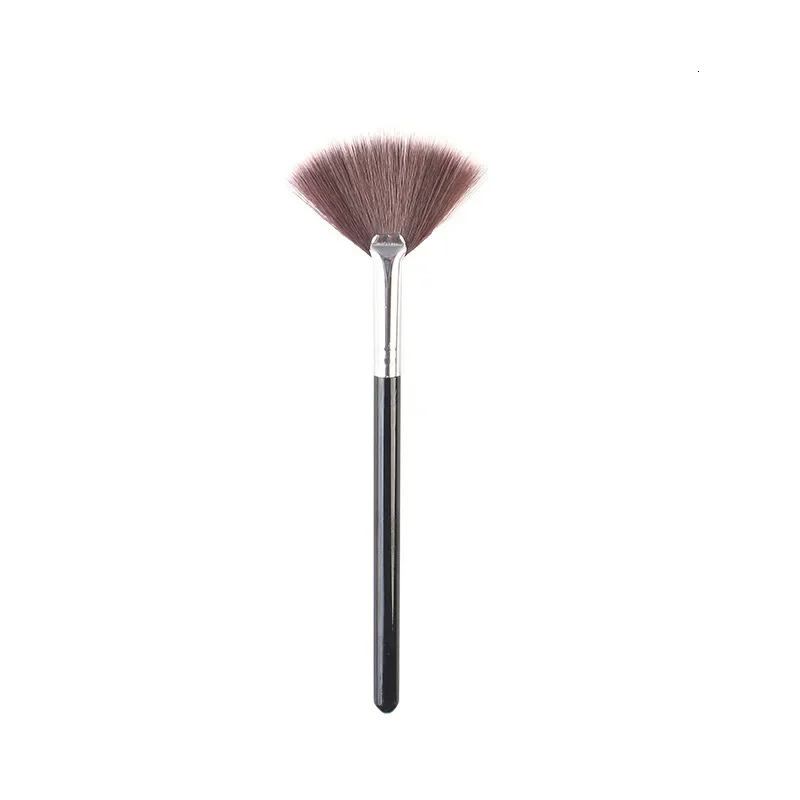 5pcs Fan Brushes Soft Makeup Brush Cosmetic Applicator Tools Wooden Handle and Fiber for Glycolic Peel Mask 250714