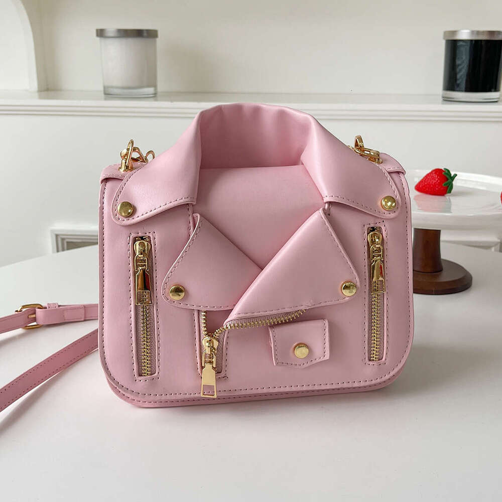 New Personality Trendy Women's fashion Zipper Square Pu Crossbody Creative Clothes Solid Color Shoulder Bag