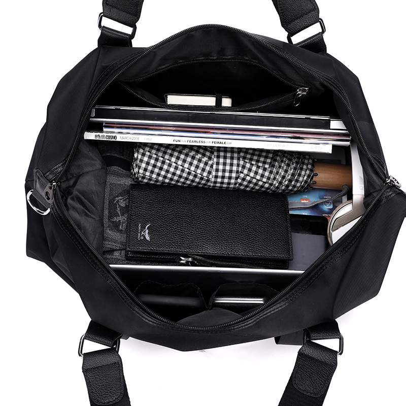 Free Shipping Men/Women Large Capacity Travel Duffle Bag with Luggage Sleeve - Water-Resistant Abrasion-Proof Multi-Sports Gym Yoga Weekender for Busi