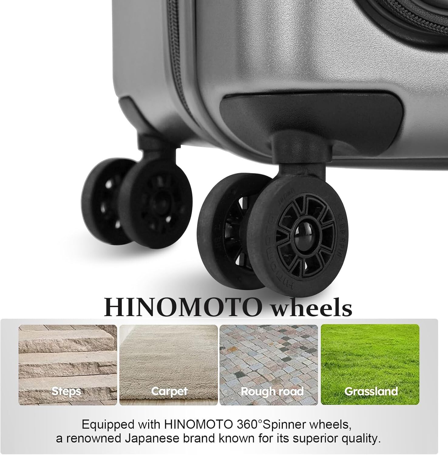 KAISER Carry On Lage, 20 Inch Top Opening Aluminum Frame Lightweight Airline Approved ABS+PC Hard Shell Suitcases with Silent Wheels, designer bag Fro