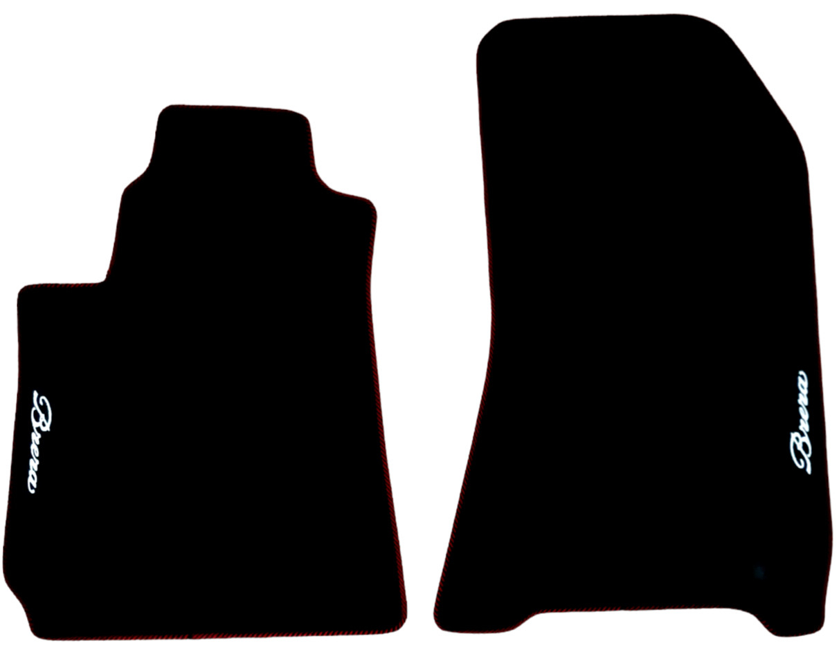 Front Car Floor Mats Velour For Alfa Romeo Brera All Weather Carpet Auto Liners