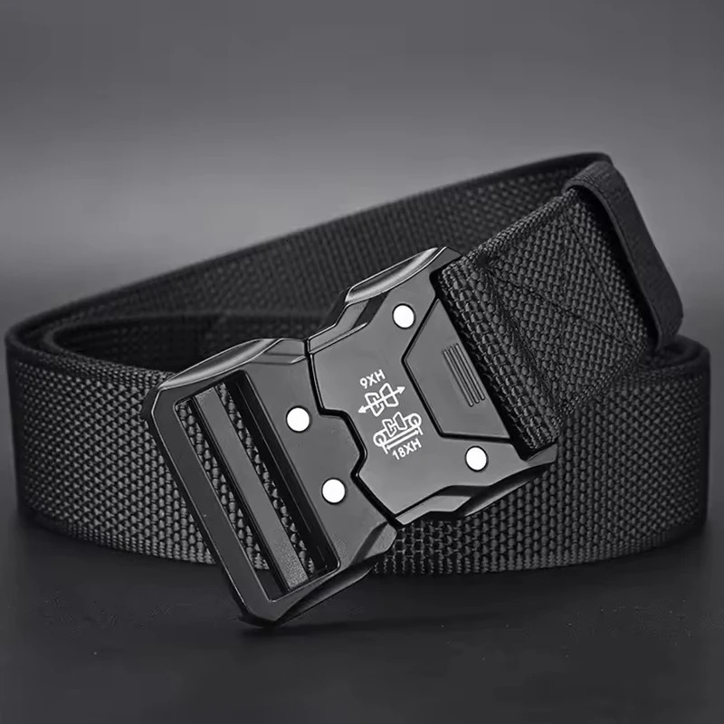 Tactical Waist Belt Multi Function Durable Automatic Buckle Perfect for Outdoor Adventures Unisex Accessories Men Women 250716