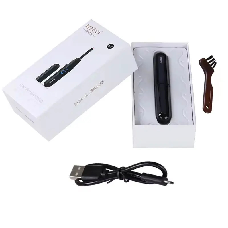 Electric Eyelash Curler Eye Lash Curler Heat with Eyelash Comb LED Display 2 Temp USB Charge Natural Curling 24H for Makeup Tool 250716