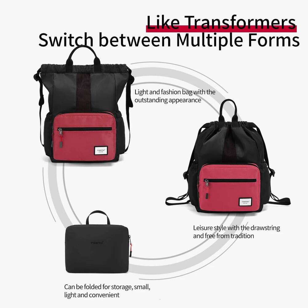 Portable Female Outdoor Travel Foldable Backpack For Girls School Folding Backpacks Hiking Packable Bags