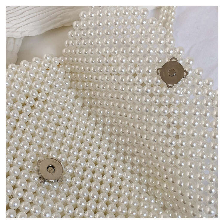 2025 New High-Value Pearl Crossbody Bag Personality Trend Lightweight Simple Fashion Handbag