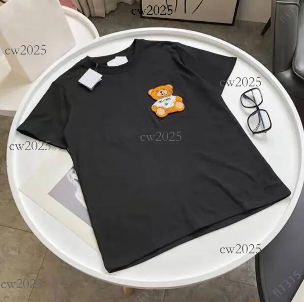 Men's moschinno tshirt T-shirts designer Tees short sleeves luxury clothes summer leisure Undershirt breathable printed coats high-quality 0cb