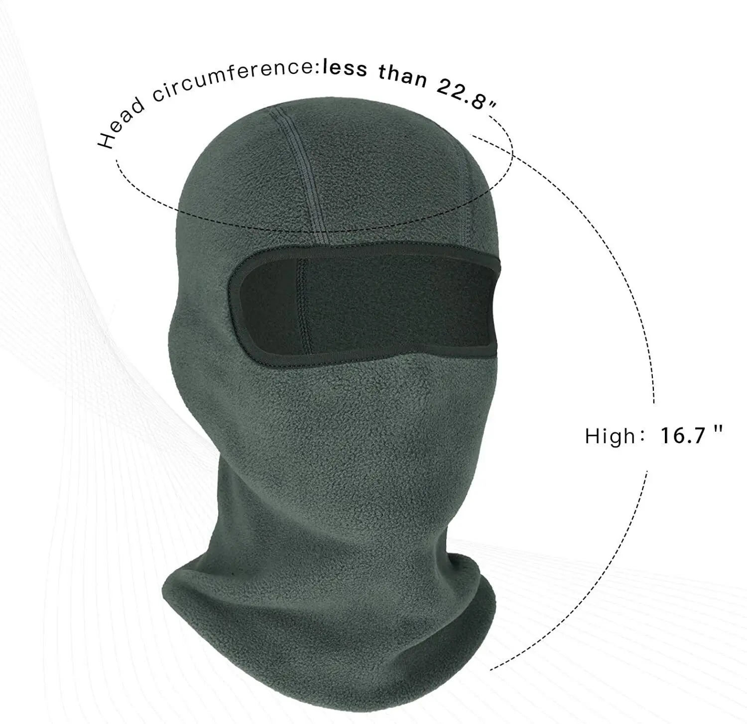 Winter Balaclava Ski Mask for Men Women Breathable Warm Face Mask Windproof Thermal Fleece Face Cover for Cold Weather 250716