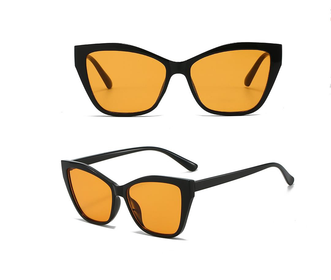 Designer Sunglasses For Women Cat Eye Sunglasses Fashion Classic Women Sunglasses Luxury Polarized Goggle Pilot PC Frame Oversized UV400 Eyewear KL822