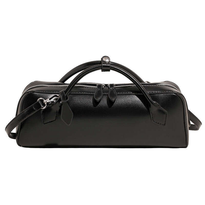 Simple Handheld Boston for Women 2025 Summer High-End Fashionable Commuter Shoulder Crossbody Bag