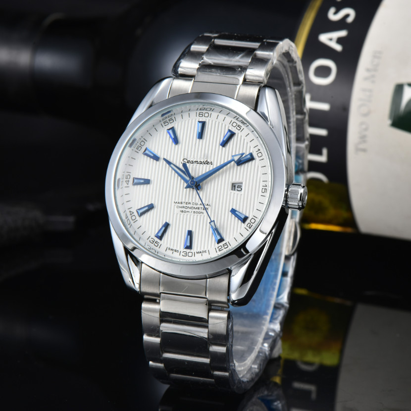 Designer Men lady Co-AXIALity WristWatches automatic quartz Movement watches classics SEAMASTERity Escapementity moonwatch Casual watch bracelet montre de luxe