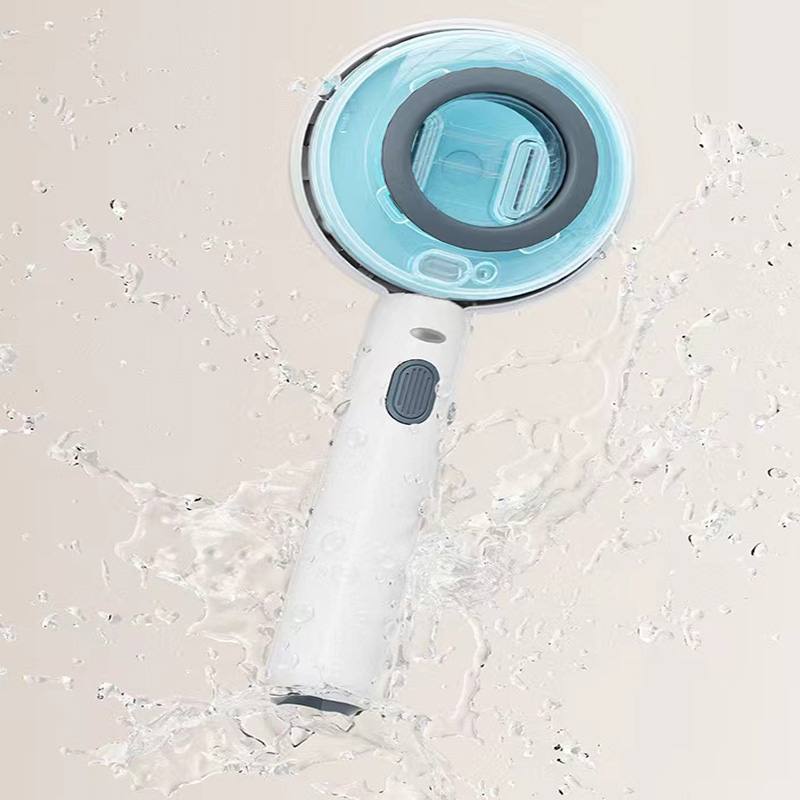 Rechargeable Pet Grooming Brush with Spray Function -Smart Deshedding Tool for Dogs and Cats, Stainless Steel, Electrostatic and Portable Hair Remover