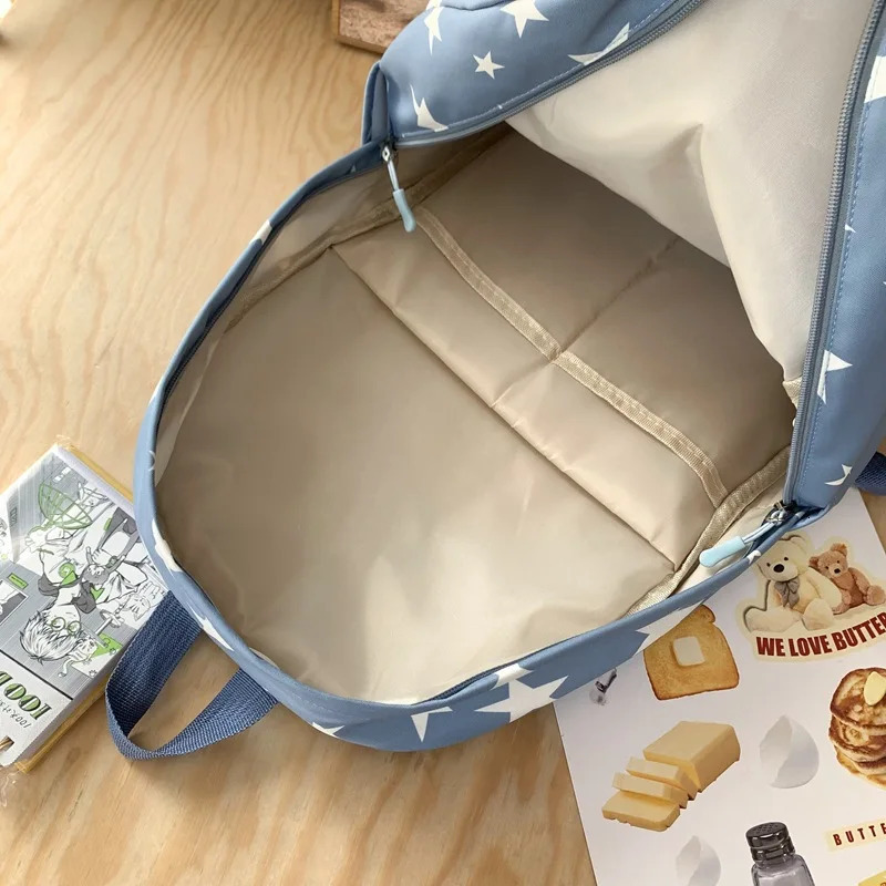 Star Backpack for Women Men 17 Inch Star Laptop Backpack College Bag Cute Travel Backpack Student Back To School Casual Bookbag 250717