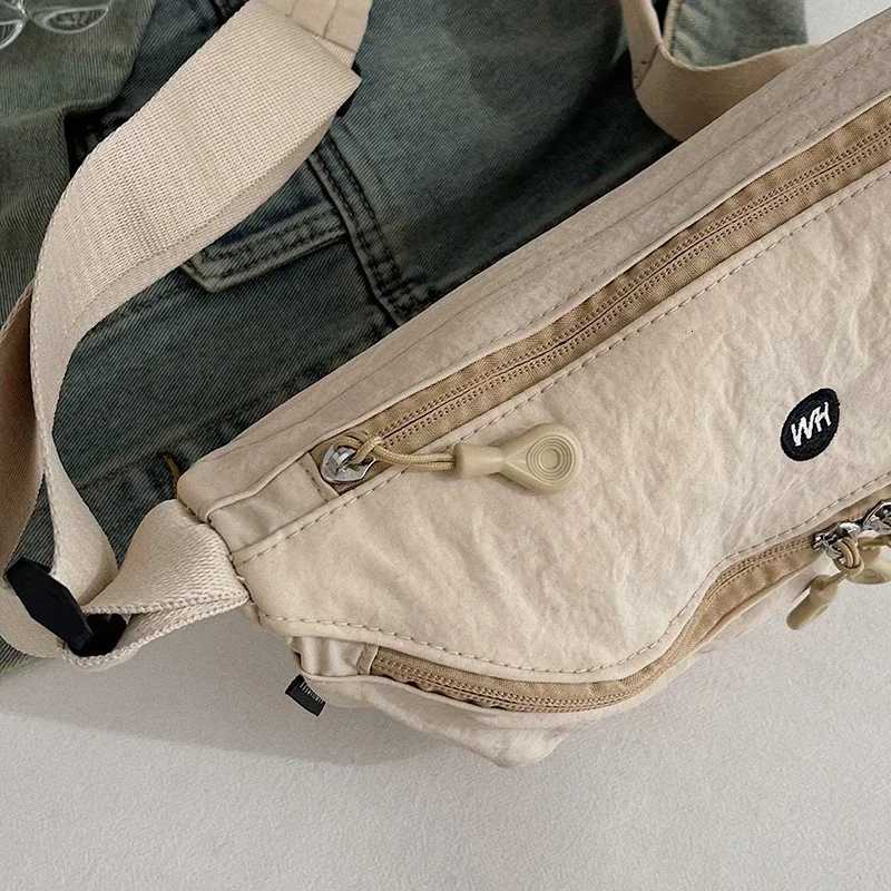 Womens Crossbody Bag Small Japanese Style Makeup Bag Large Capacity Messenger Bag Adjustable Strap Lightweight for Daily Casual Y250719