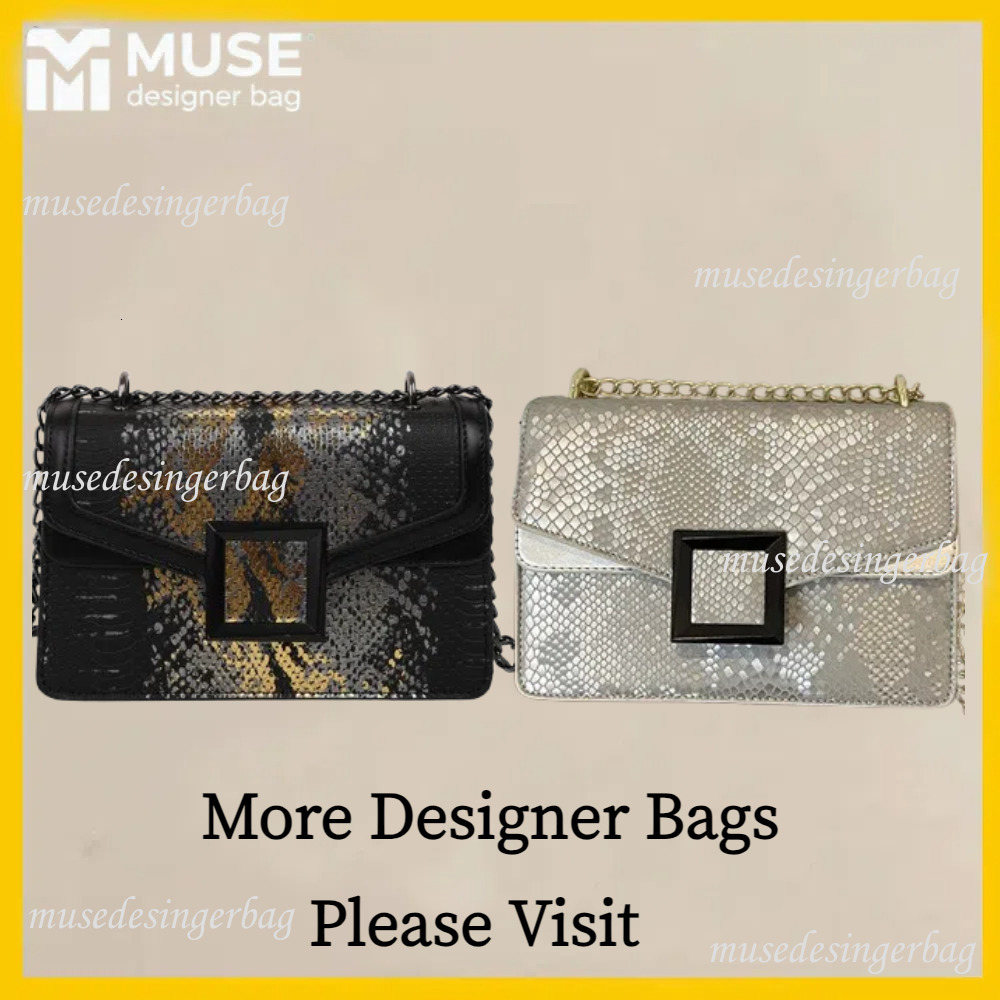 Luxury Brand Designer Bag Fashion Chain Women's Bag 2025 New Square Lock Buckle Single Shoulder Crossbody Commuter Tote Bag Causal Bag Designer P