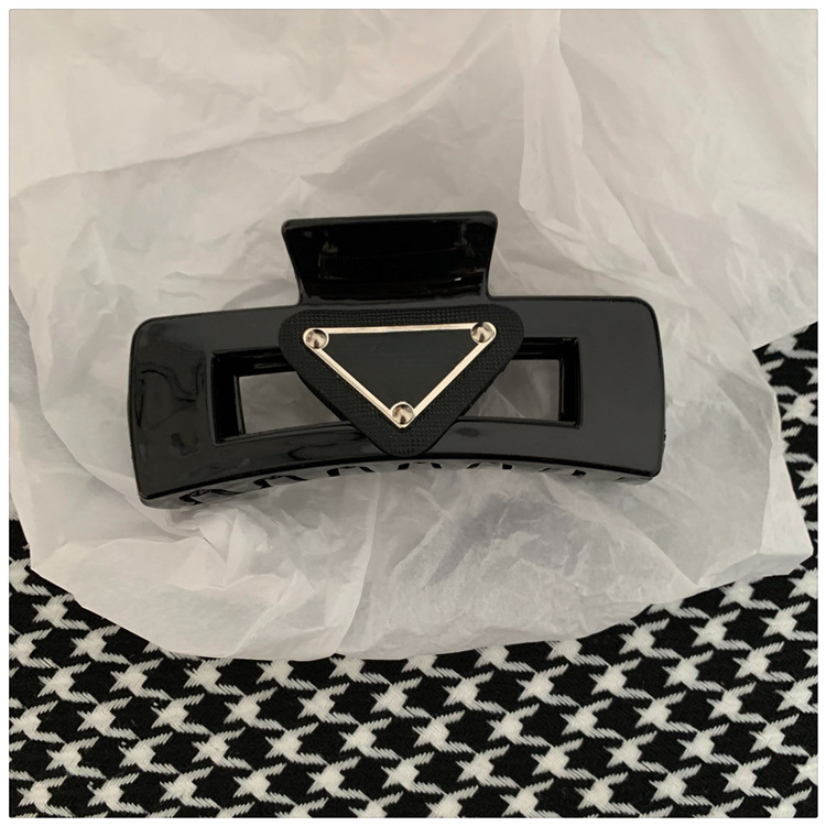 Luxury Barrettes Designer Hair Clip Hairpin Brand Classic Hair Clips Fashion Black Hairpin Christmas Jewelry Gift