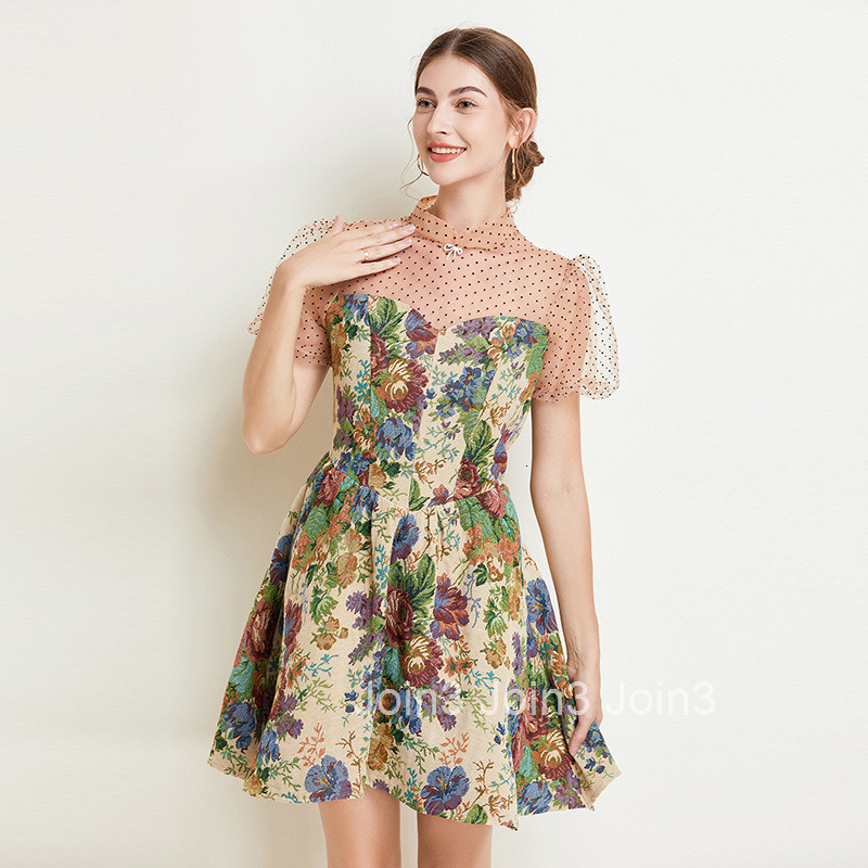 8572 Elegant French Style Petite Dress