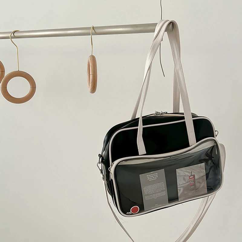 1pcs Womens shoulder bag Handbag for women CuteTransparent Pocket Style Shoulder Purse Womens shoulder bag Y250719