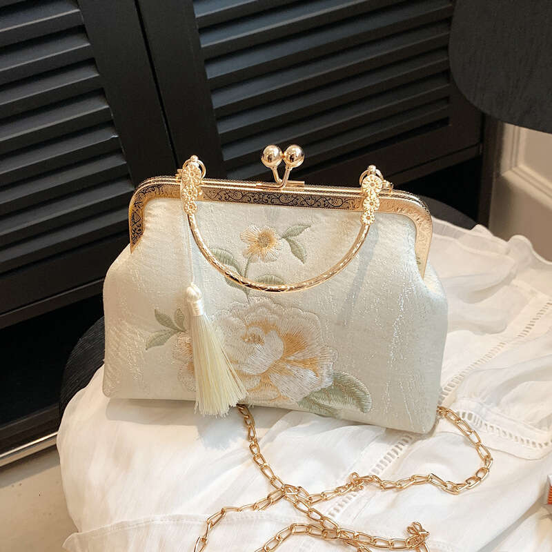 Crossbody Fresh Summer Hanfu Ancient Handheld Cheongsam Bag Chinese Style Republic of China Embroidery