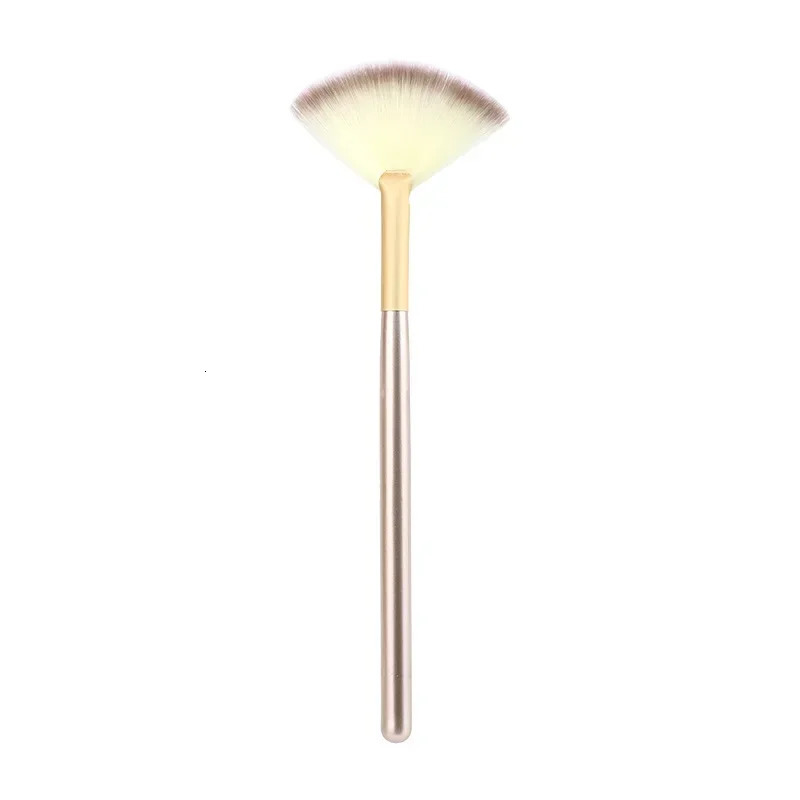 5pcs Fan Brushes Soft Makeup Brush Cosmetic Applicator Tools Wooden Handle and Fiber for Glycolic Peel Mask 250714