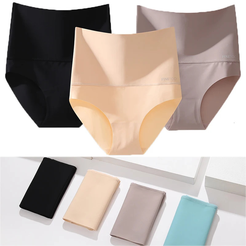 Bodyshaper High Waist Seamless Panties Women Underwear Anti-bacteria Soft Crotch Briefs for Female Intimates Lingerie Shapewear 250712