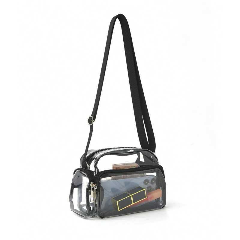 Transparent Diagonal Shoulder Bags for Women Bag PVC Waterproof Shoulder Bag Crossbody Bag for Women Designer Bags Y250719