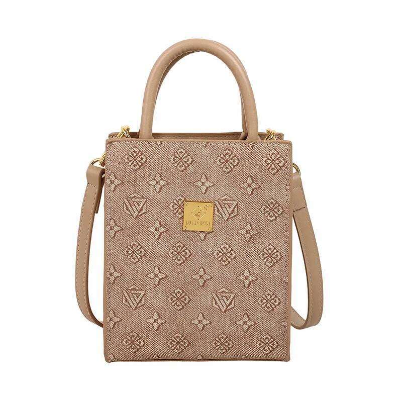 Women's Bags Designer Classic Minimalist Crossbody Bag Women High-End Leather Tote Vintage Design Solid Color Fashionable Commuter Shoulder Purse