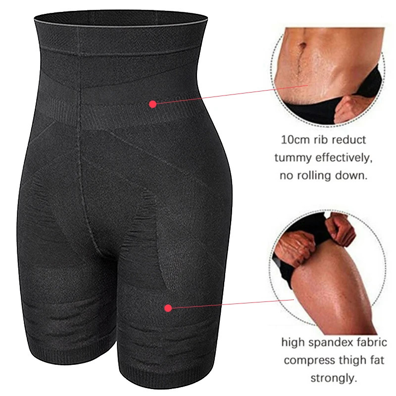 Men Body Shaper Tummy Control Shorts Shapewear Belly Girdle Boxer Briefs High Waisted Slimming Underwear Leg Compression Panties 250712