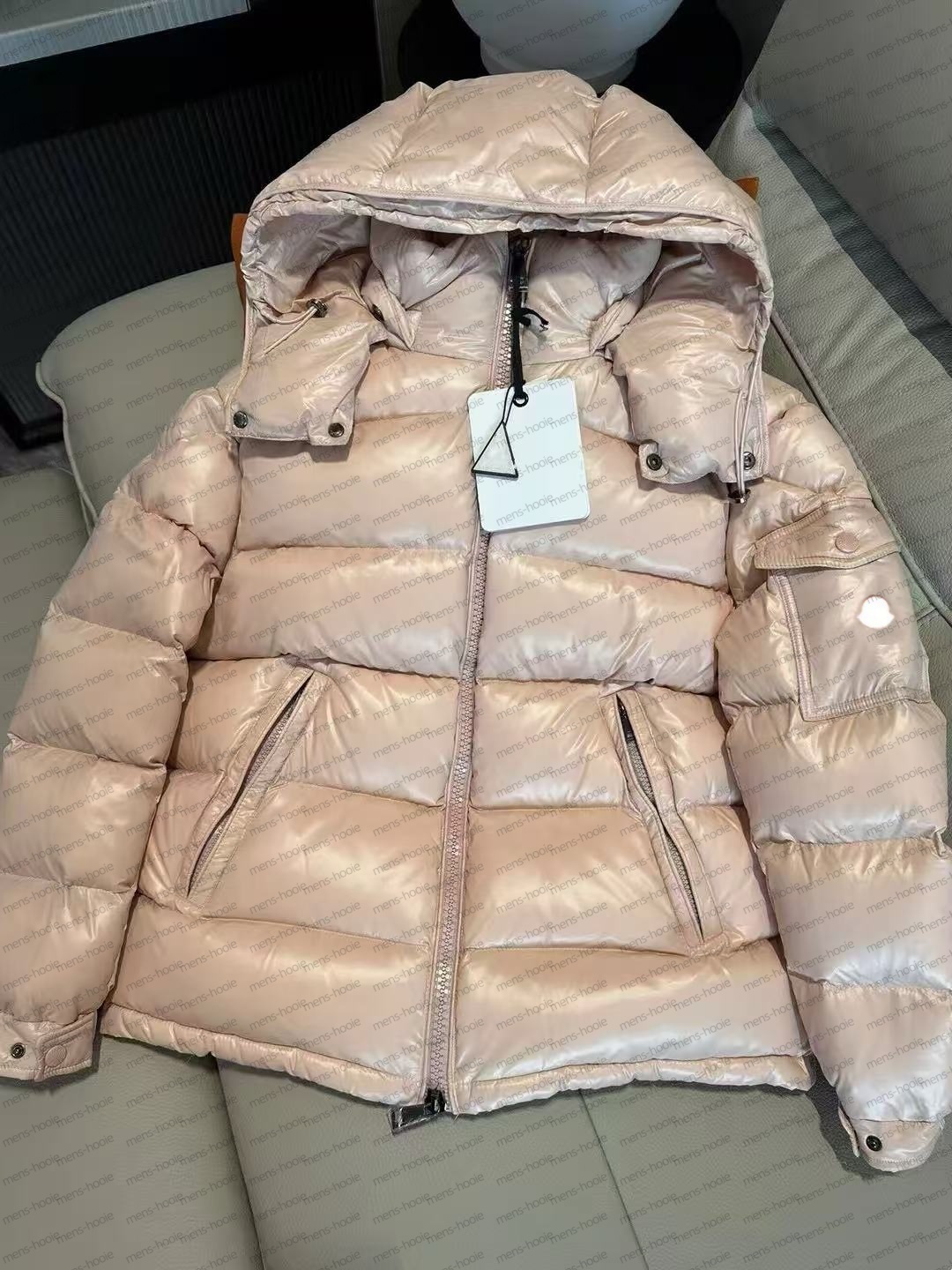 Winter women's jacket, down jacket, women's designer top, women's winter coat, white duck down outdoor windproof and warm coat, women's S-XL