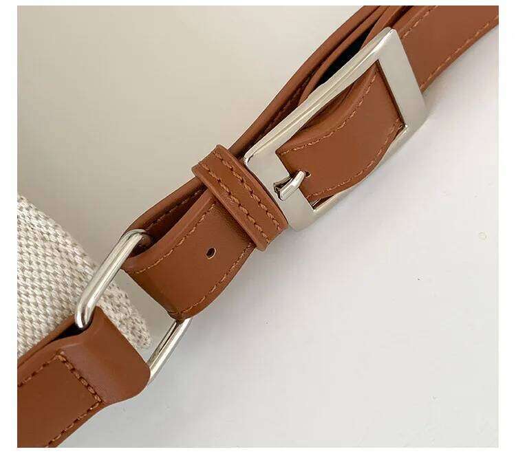 Patchwork Canvas Women Bucket Shoulder Bag Brand Design Drawstring Ladies Handbag Designer Female Large Totes Bolsas